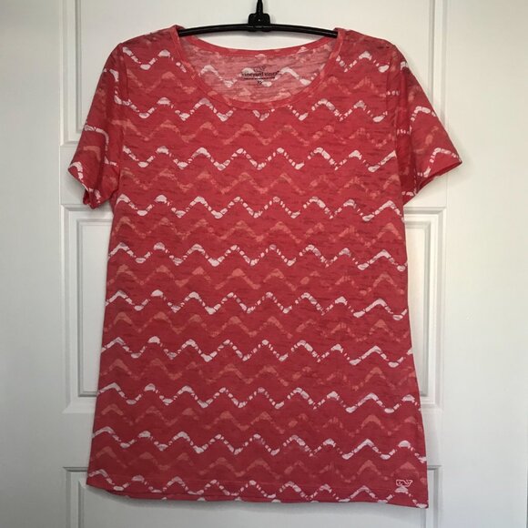Vineyard Vines Short Sleeve Tee‎ Women's Size XS Lightweight Semi Sheer T-Shirt - Picture 2 of 8